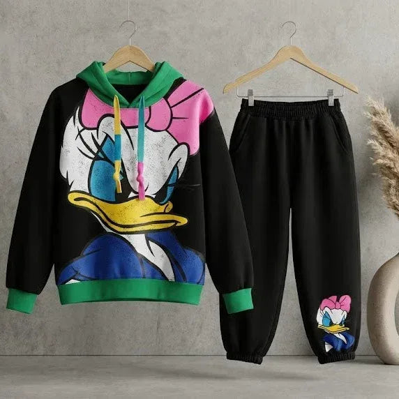 SANKI Funky Daisy Duck Printed CO-ORD SET - Sanki