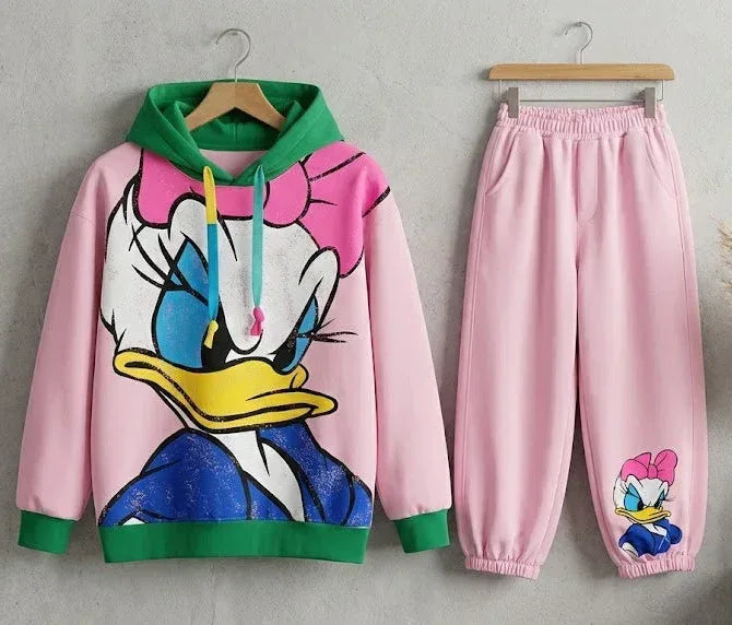 SANKI Funky Daisy Duck Printed CO-ORD SET - Sanki