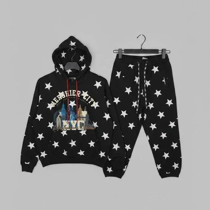 SANKI Scarlet Star Hoodie Jogger Set - Sanki