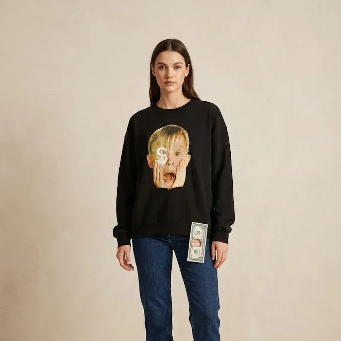 SANKI Dollar Dream Graphic Sweatshirt - Sanki