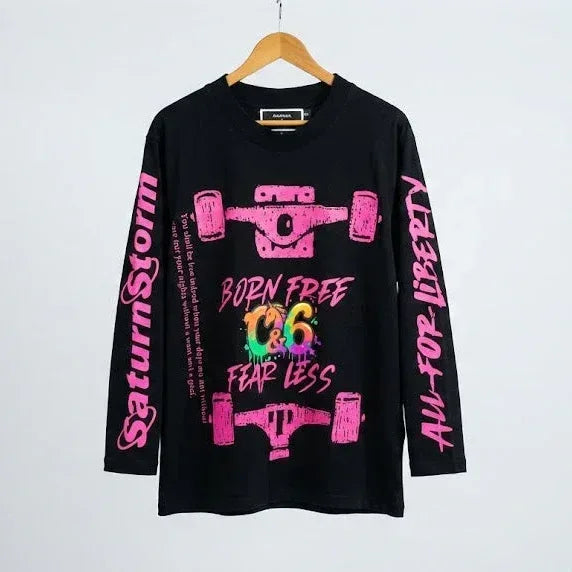SANKI Born Free Fearless SWEAT SHIRT - Sanki
