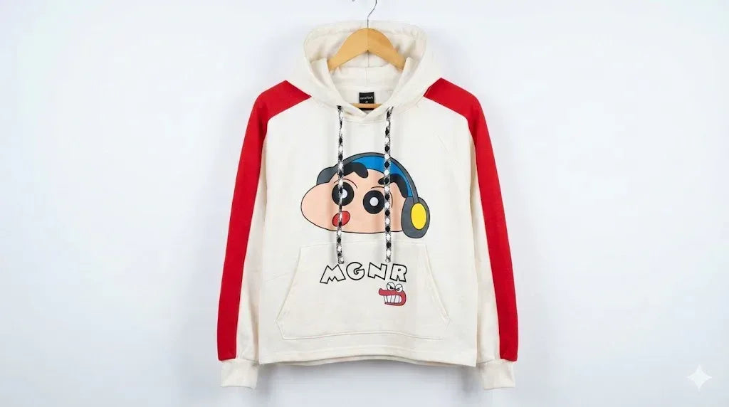 SANKI Cartoon Face Hoodie - Sanki