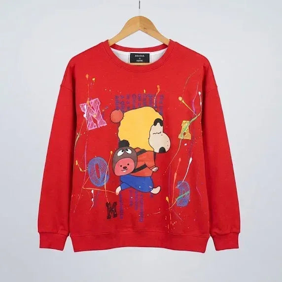SANKI Pop Art Cartoon Sweatshirt - Sanki