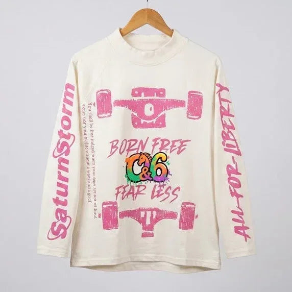 SANKI Born Free Fearless SWEAT SHIRT - Sanki