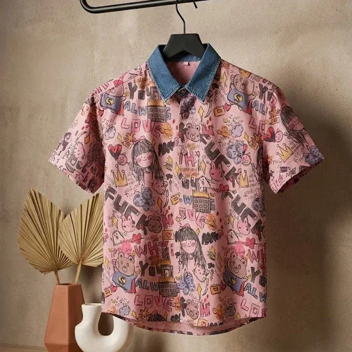 Funky Half Sleeve Shirt - Sanki