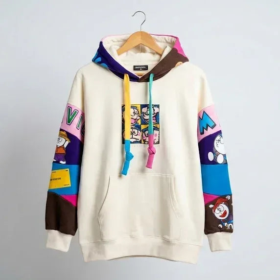 SANKI Multi-Color Cartoon HOODIE - Sanki