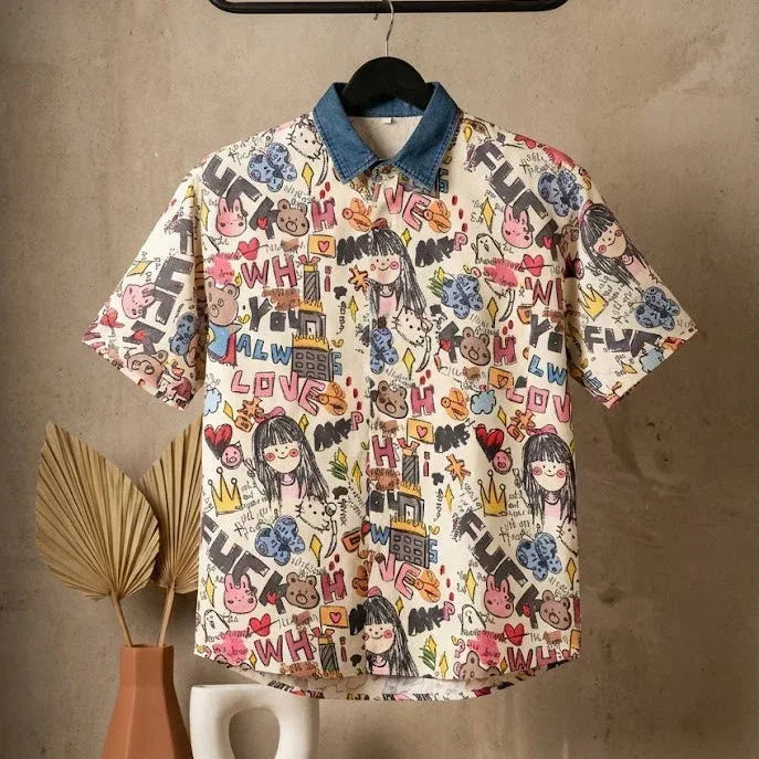 Funky half Sleeve Shirt - Sanki