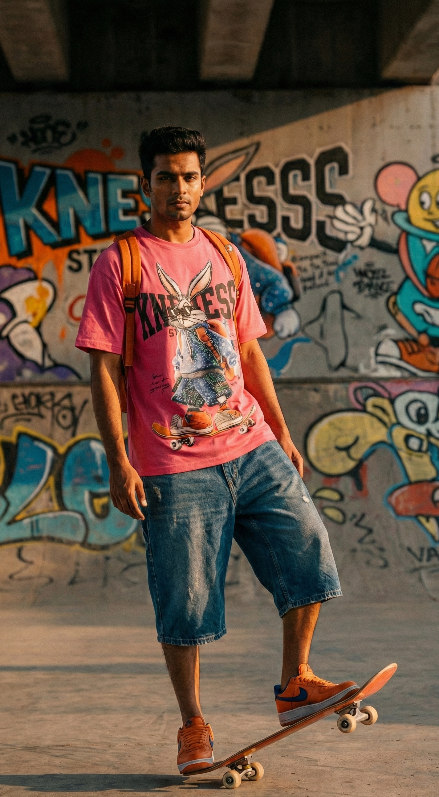 SANKI Urban Chaos Oversized T-Shirt - Image 7