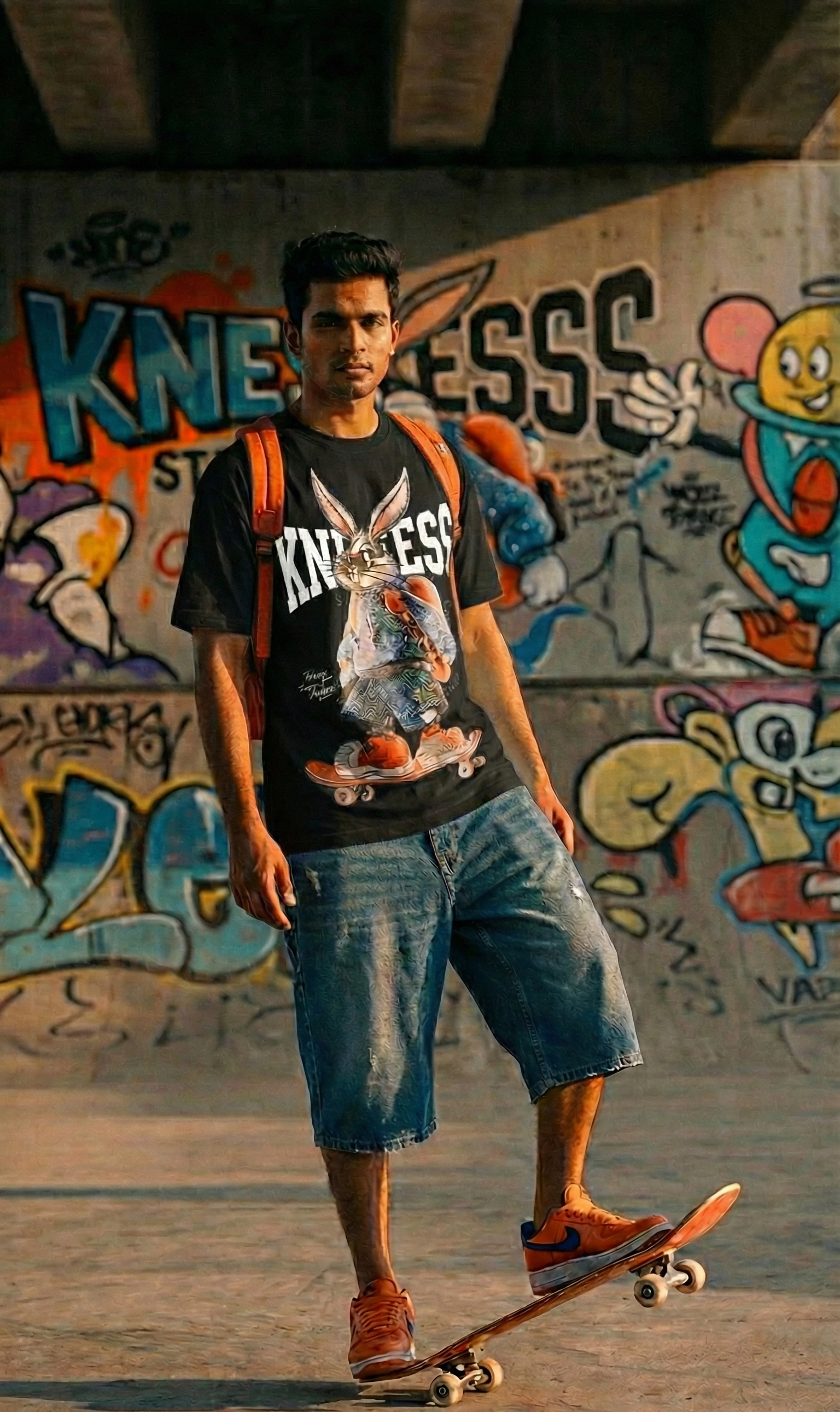 SANKI Urban Chaos Oversized T-Shirt - Image 2