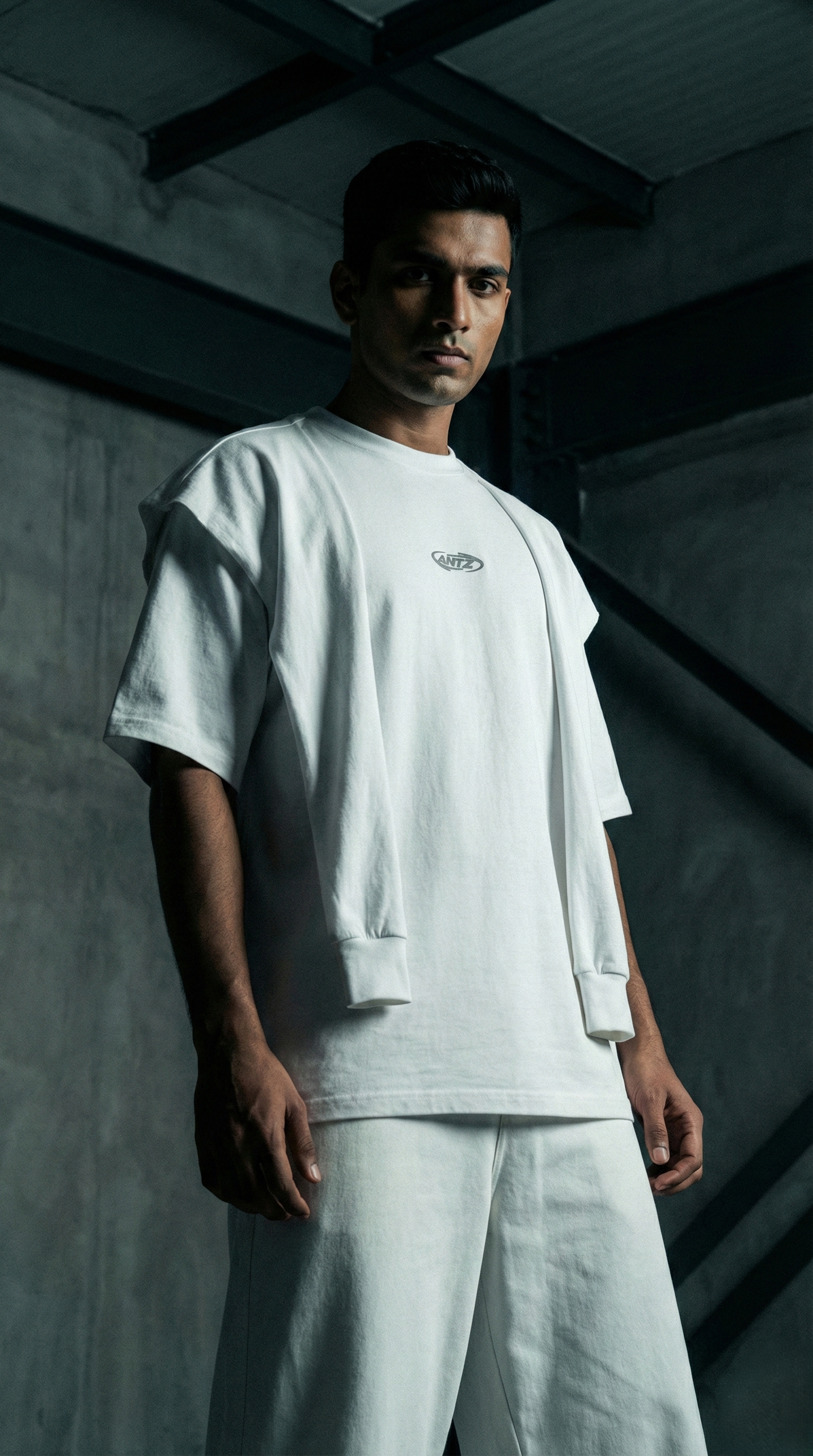 SANKI Silent Statement Oversized T-Shirt - Image 2