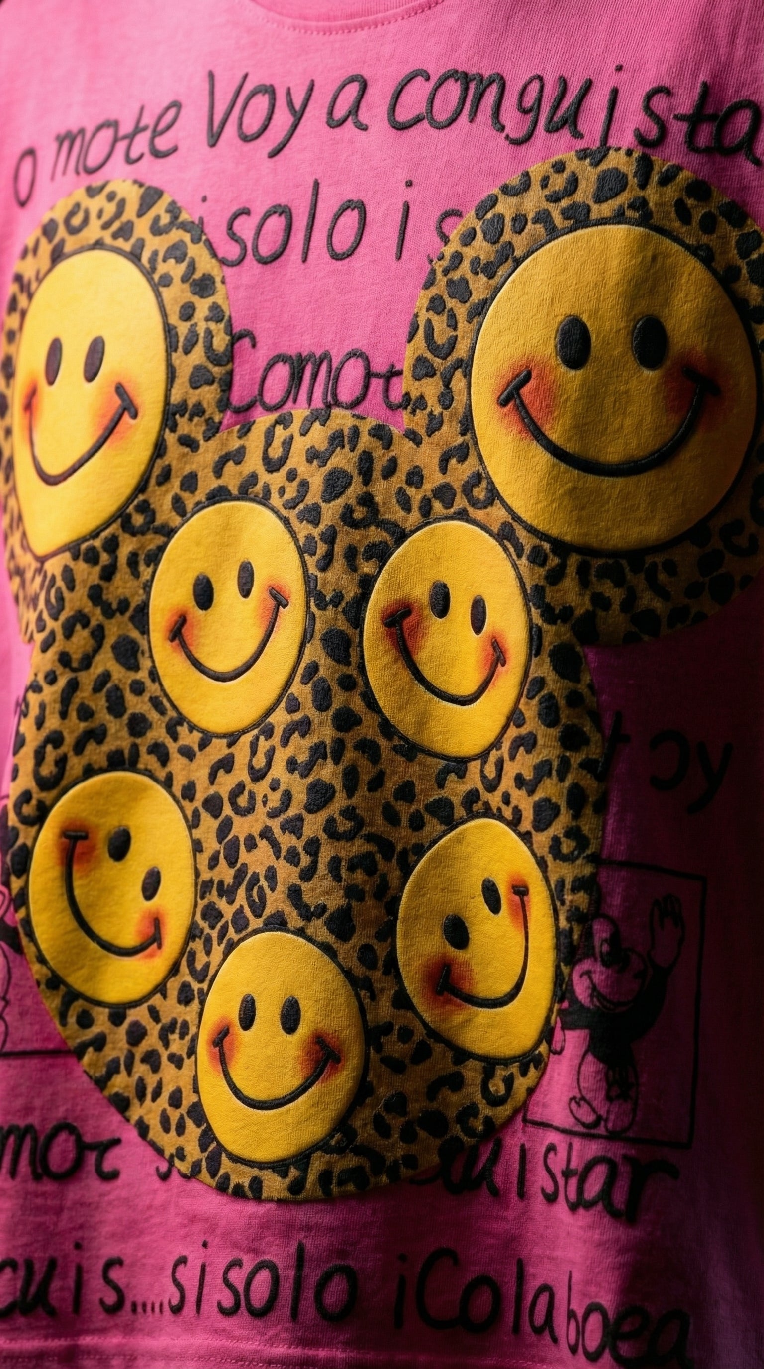 SANKI Aesthetic smiley print T-Shirt - Image 10