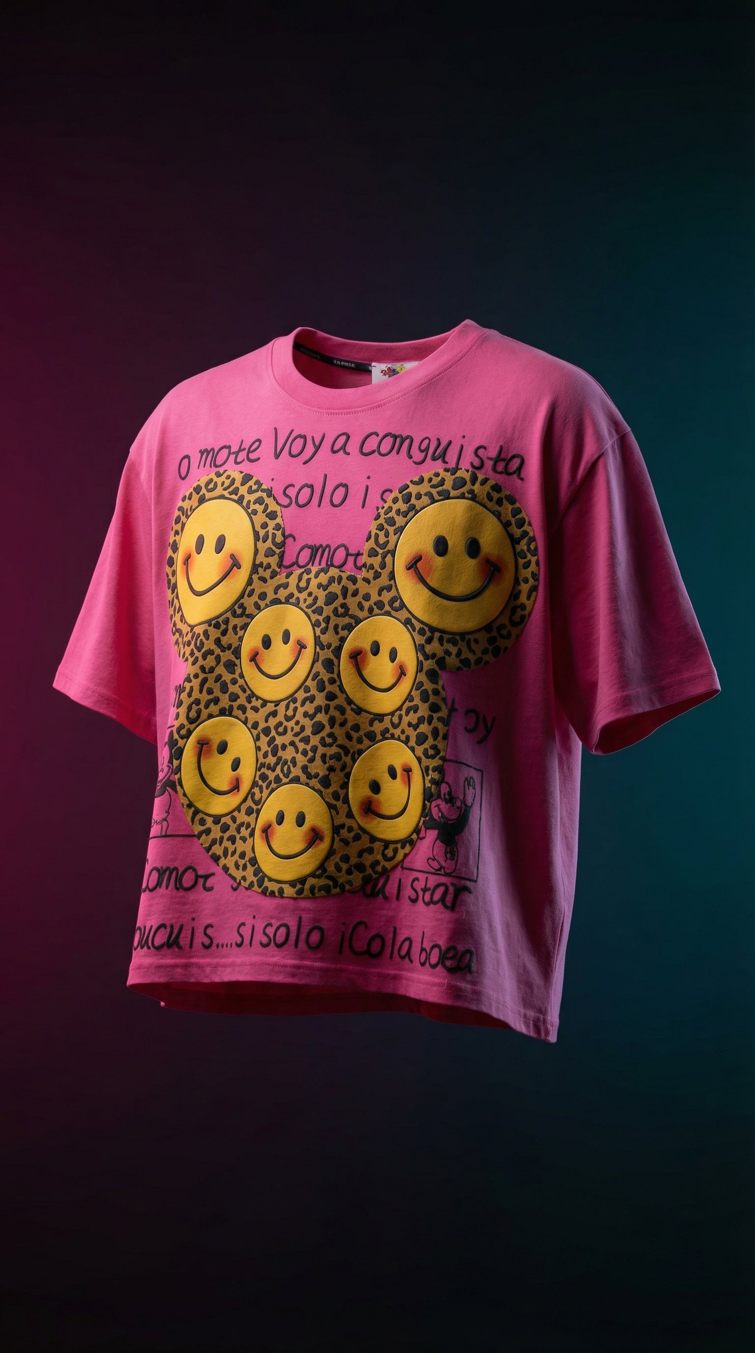 SANKI Aesthetic smiley print T-Shirt - Image 11